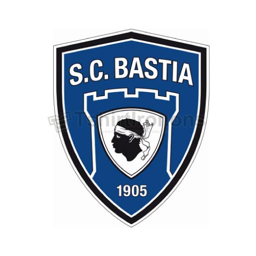 SC Bastia T-shirts Iron On Transfers N3324 - Click Image to Close